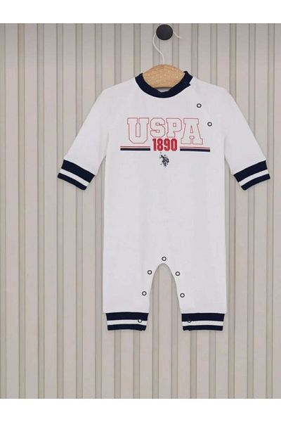 U.S. Polo Assn. Us Polo Baby Boy Jumpsuit cipzár nélkül