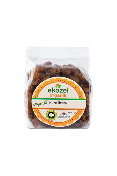 Ekozel زبيب عضوي بدون بذور 250 جرام
