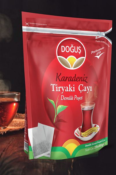 Doğuş Black Sea Drinker 40 Gr 25-Piece Teapot Bag Tea X 2 Pieces