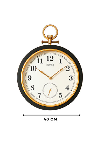 HOMİNG Retro Double Dial Wall Clock 242114