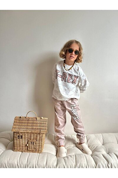 YİGİT BUTİK Boy's Set - Yigit Boutique Dinosaur Printed