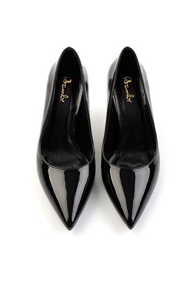 Bambi Black Women's Classic Heeled Shoes K01209075208