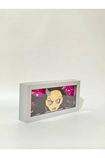 GünArt Nezuko 3D Anime Lightbox Işıklı Kutu Tablo