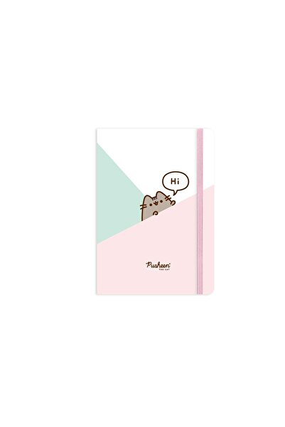 KESKİN COLOR Pusheen A5 Çizgili Sert Kapak Ciltli Defter No: 3 80 Yp.