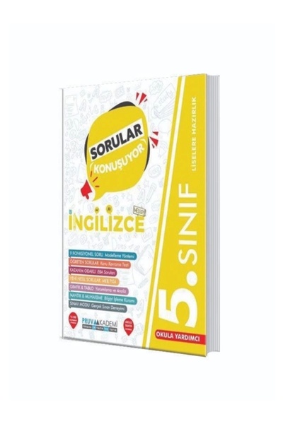 Pruva Akademi 5.SINIF İNGİLİZCE SORULAR KONUŞUYOR
