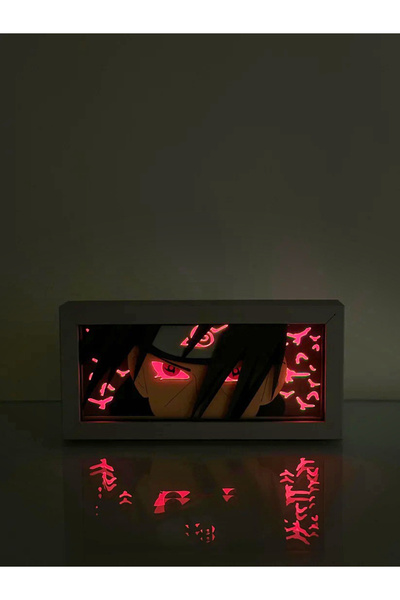 GünArt Young Itachi 3D Anime Lightbox Işıklı Kutu Tablo