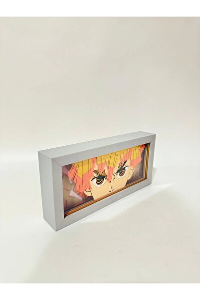 GünArt Zenitsu 3D Anime Lightbox Işıklı Kutu Tablo