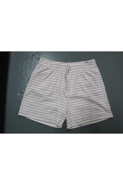 Org Marka Store FLEUR Waist Elastic Sus Laced Pocketless Combed Cotton Short