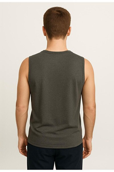 AXXEL Men's Gray Strap T-Shirt-D690