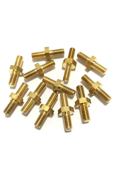 Choice 12 قطعة 4 مم 12 قطعة من برغي طوق آلة التطريز النحاسي بقطر 3.5 مم / 4 م...