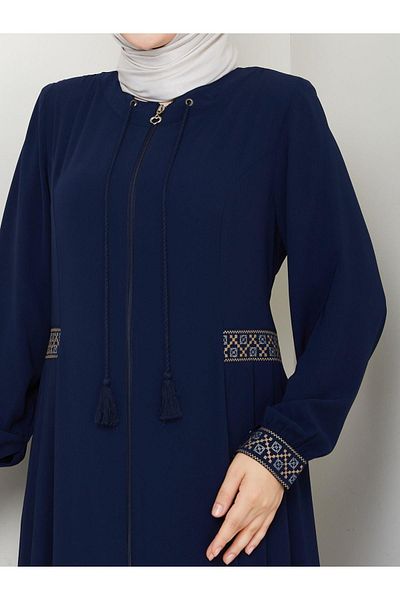 ESLEMNUR Embroidered and Laced Ferace