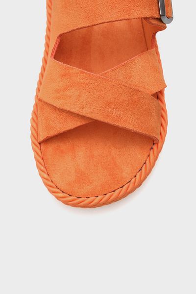 Capone Outfitters Sandale de damă Angele cu bretele încrucișate