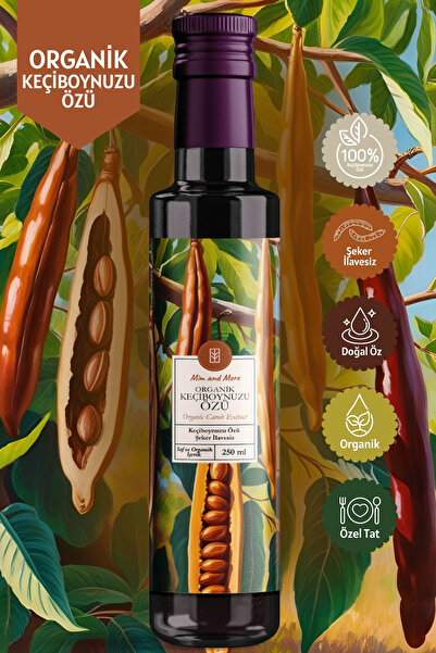 Mim and More Keçiboyunuzu Özü - Organik, %100 Doğal, Katkısız, 250 ml