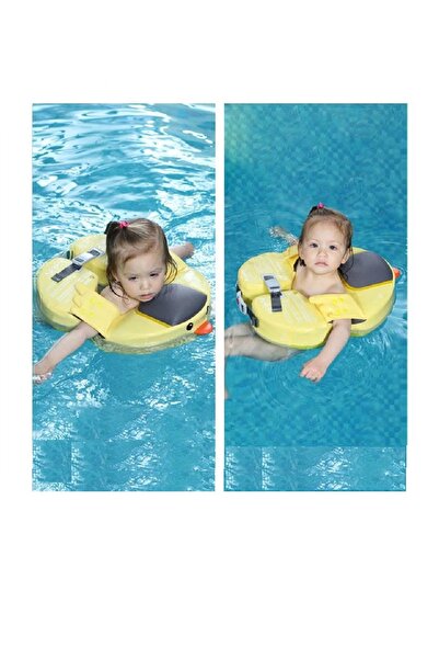 Schulzz حلقة سباحة للأطفال حديثي الولادة من Mambobaby مع قفل أمان ومظلة وحقيبة ذراع للسباحة من عمر 8 إلى 36 شهرًا