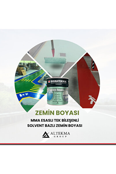 Signatekma Zemin Boyası Kırmızı 20 KG