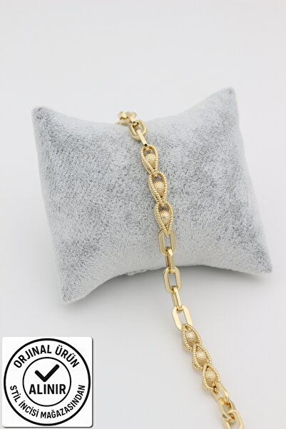 XUPING JEWELRY Stil Incisi/Xupıng Jewelry 14 Ayar Altın Kaplama Silvano Model...
