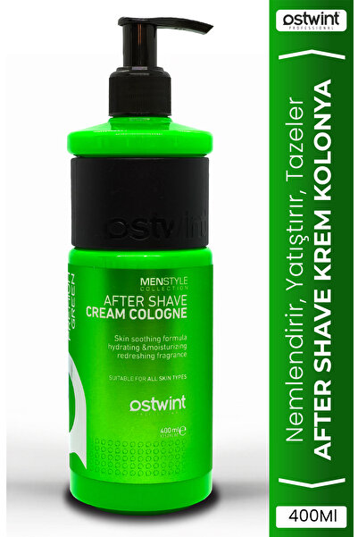 Ostwint Tıraş Sonrası Krem Kolonya -Premium Green 400ml