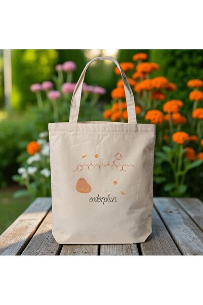 riyaz إندورفين - حقيبة قماش بتصميم خاص، حقيبة كتف ويد، 35x40 سم