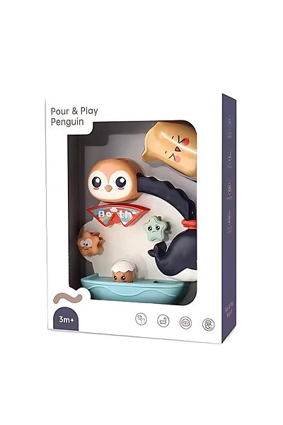 Twisoo Animal Wall Water Bath Shower Toy Set for Toddlers