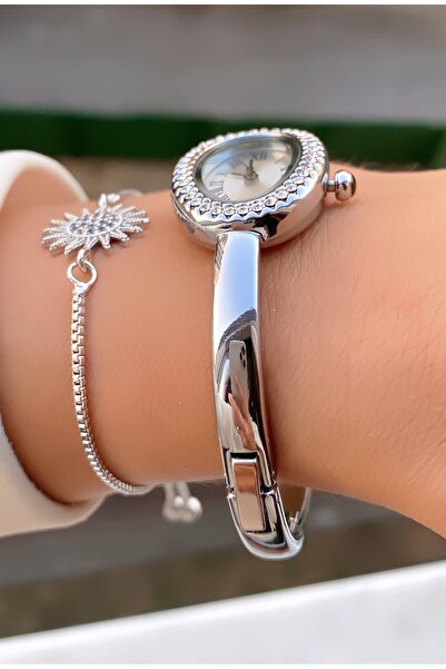 Merand Silver Color Women's Wristwatch