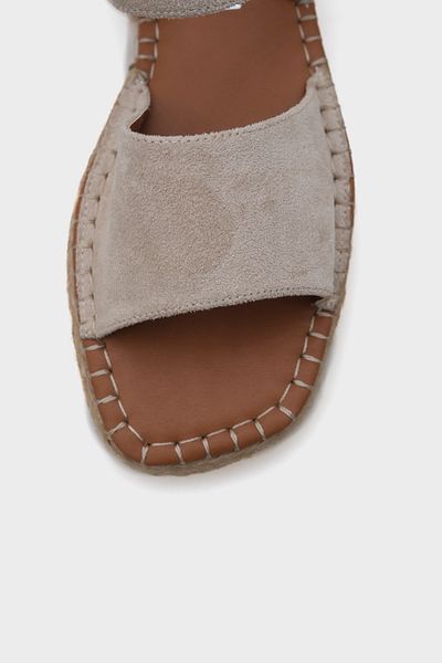 Capone Outfitters Brigid Ankle Strap Open Toe Women's Espadrille