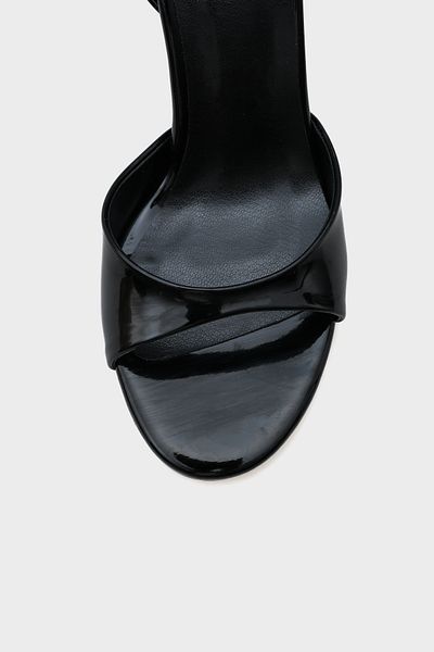 Capone Outfitters Sandale de damă cu toc înalt cu curea la gleznă cu vârf rotund Elisa