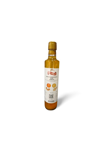 Perinthos Zencefil Zerdeçal Sirkesi 500 ml Cam Şise