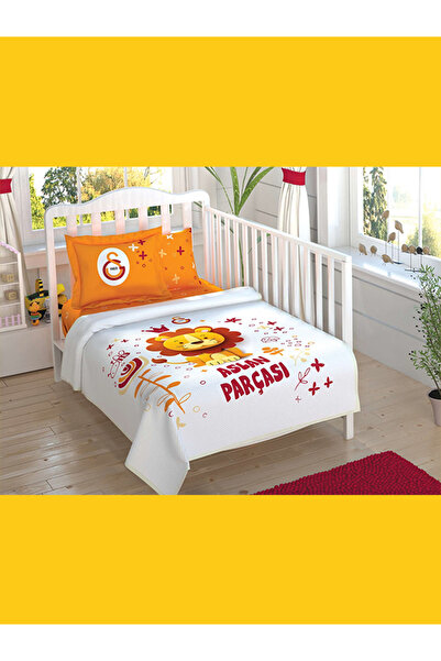 Taç Lisanslı Bebek Pike Takımı Galatasaray Yavru Aslan Baby