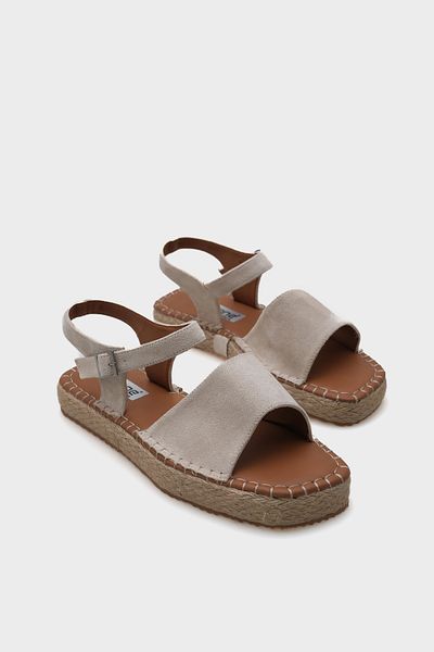 Capone Outfitters Brigid Ankle Strap Open Toe Women's Espadrille