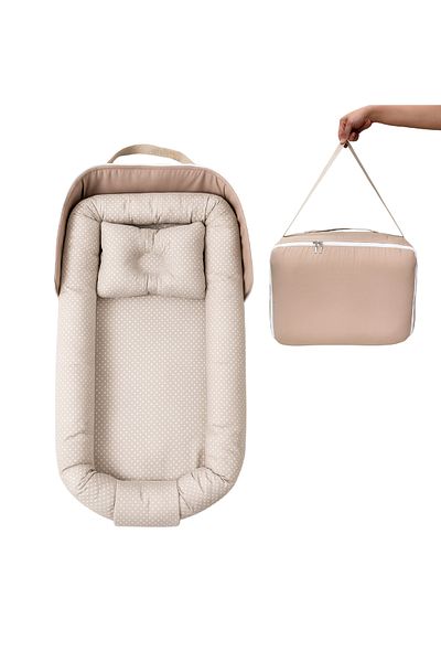 ngn collection Babynest Baby Bag with Bag Portable Mother's Side Bed Newborn Baby Nest Nest with Coffee Bag