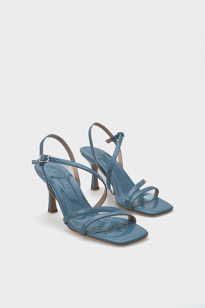 Capone Outfitters Dacy Strappy Mid Heeled Women's Sandals