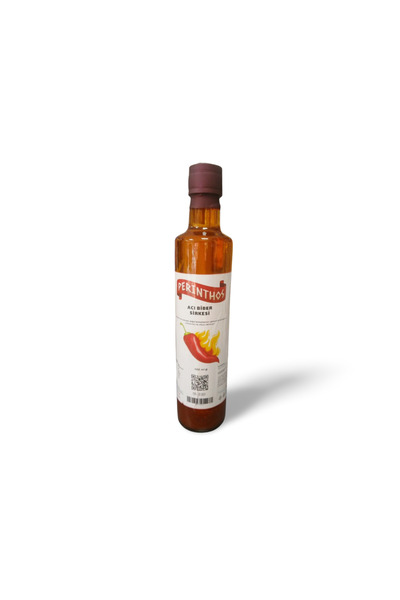 Perinthos Acı Biber Sirkesi 500 ml Cam Şise