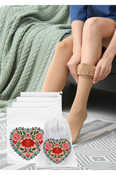 WHB 42x32cm Beyaz İpli Tela Kese -SEYAHAT AYAKKABl TORBASl ,Bavul İçi Organizer.