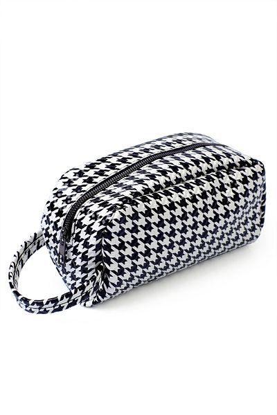 Capone Outfitters Capone Makeup and Handbag Houndstooth Bag