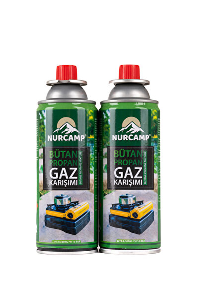 Nurcamp Gaz Kartuşu 2 'li Set