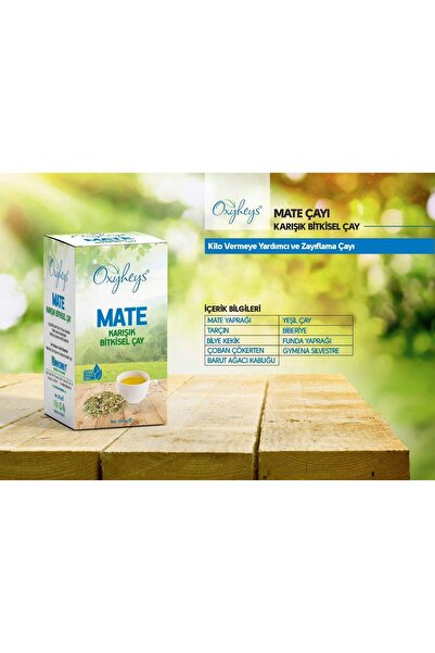Oxyheys Mate Karışık Bitkisel Çay