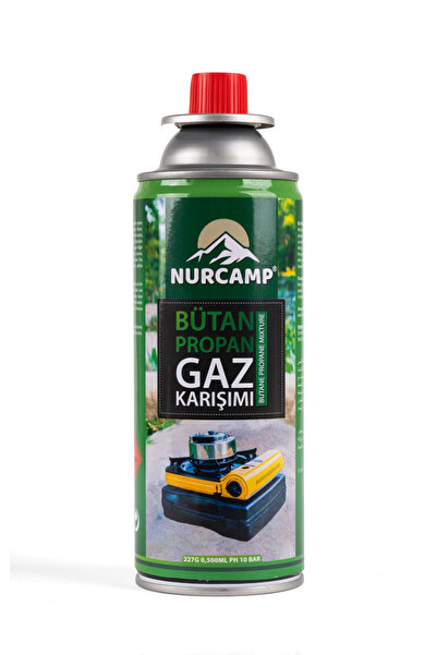 Nurcamp Bütan Propan Gaz Kartuş Yedek Tüp