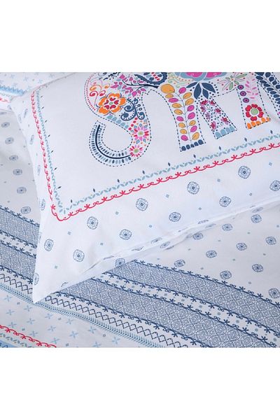 Sarah Anderson Felicia Double Cotton Duvet Cover/Pillow Set