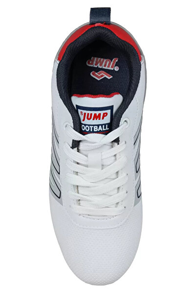 Jump 28843 Білі унісекс дитячі футбольні бутси з шипами для штучного покриття