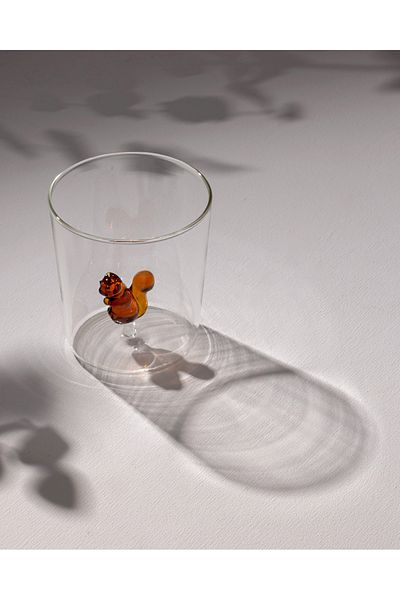 Madame Coco Pahar din Sticlă Borosilicată Violet - Maro - 350 ml