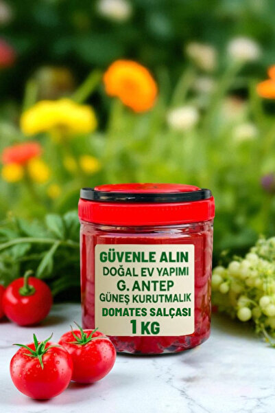 GÜVENLE ALIN G. Antep Doğal Ev Yapimi Güneş Kurutmali Katki Maddesi̇z Domates...