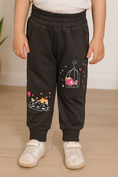 KAMİKAM Pantaloni pentru copii din bumbac pieptănat de calitate