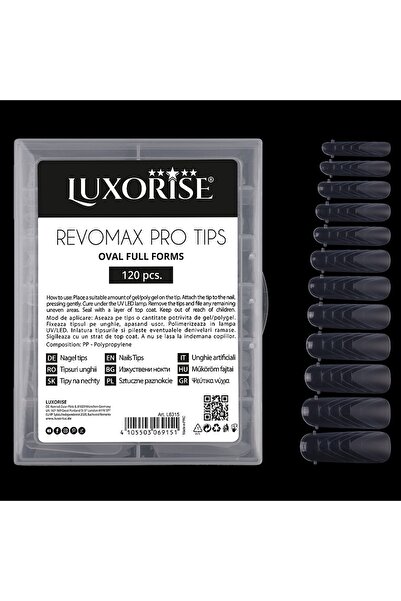LUXORISE REVOMAX PRO TIPS Tipuri ovale reutilizabile - Forme complete pentru ...