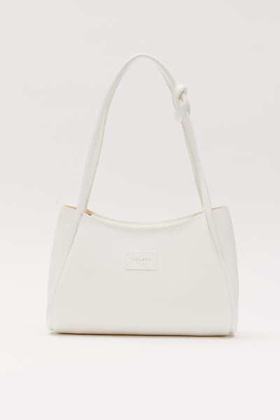 Shanta Geantă de umăr elegantă pentru femei, cu un singur fermoar, cu volum m...