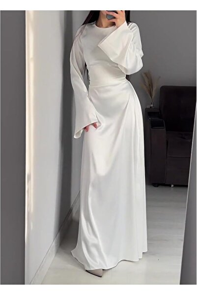 Asya Karen Βραδινό φόρεμα με λεπτομέρεια πίσω δεσίματος