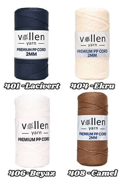 vollen yarn 200gr/230m Premium Polyester Makrome Ipi 2mm ,makrome Ip,makrame,supla,çanta Ipi,açık Gri