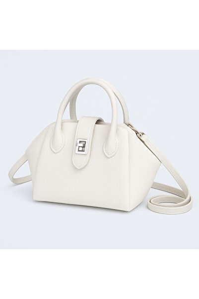 Nova Women's White Mini Hand and Shoulder Bag