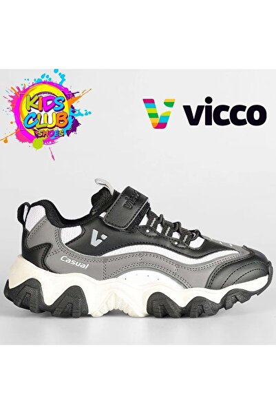 Vicco Pote D-Lites Orthopedic Children's Sports Shoes Black