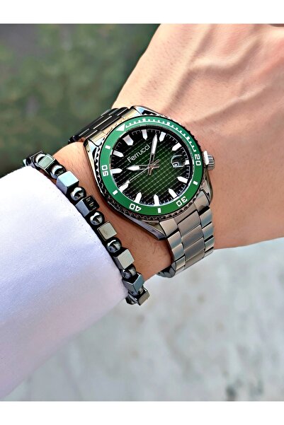 Ferrucci Function FCF14521FS.04 Çelik Kordon Erkek Kol Saati