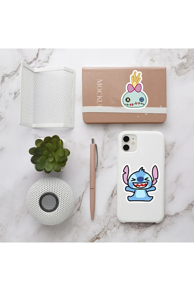 Choice ملصقات ستيتش الكرتونية اللطيفة من ليلو وستيتش، 50 قطعة، مذكرات يومية، كمبيوتر محمول، أمتعة، لوح تزلج، رسومات جرافيتي